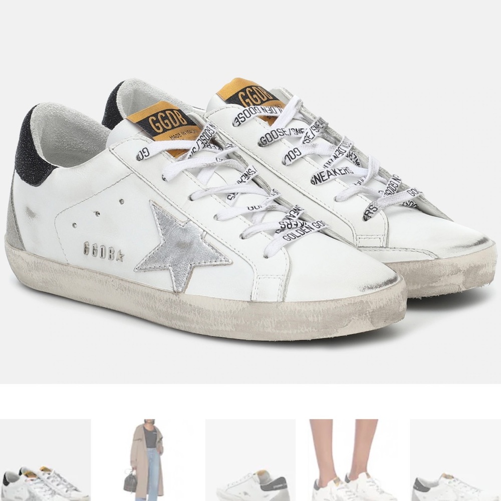 Golden Goose ( super-Star leather sneakers)